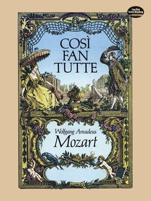 cover image of Cosi fan Tutte in Full Score